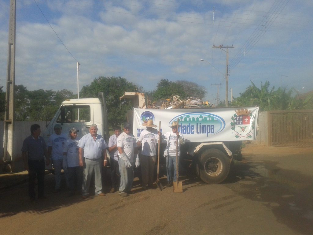 Projeto Cidade Limpa em Nova Itapirema