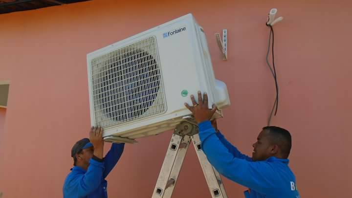 Ar-condicionados são instalados nas salas de aulas em Nova Itapirema - Prefeitura Municipal de Nova Aliança-SP