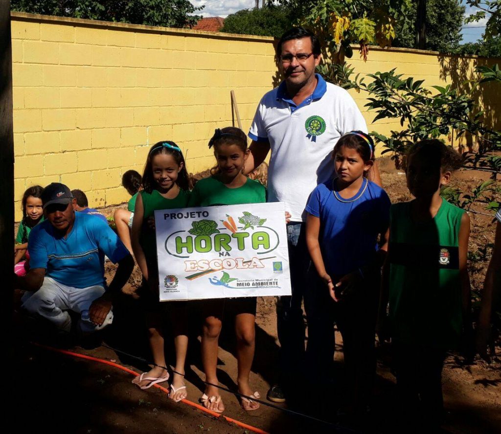 Uso do solo: Projeto Horta na Escola inicia oficinas de plantio com alunos