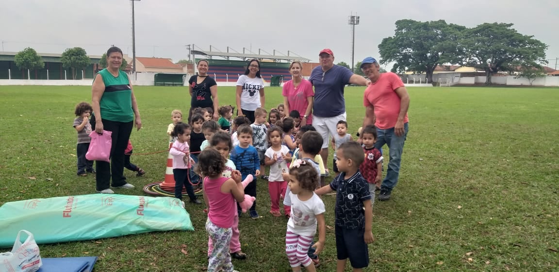 Gincana envolve crianças e promove a integração - Prefeitura Municipal de Nova Aliança-SP