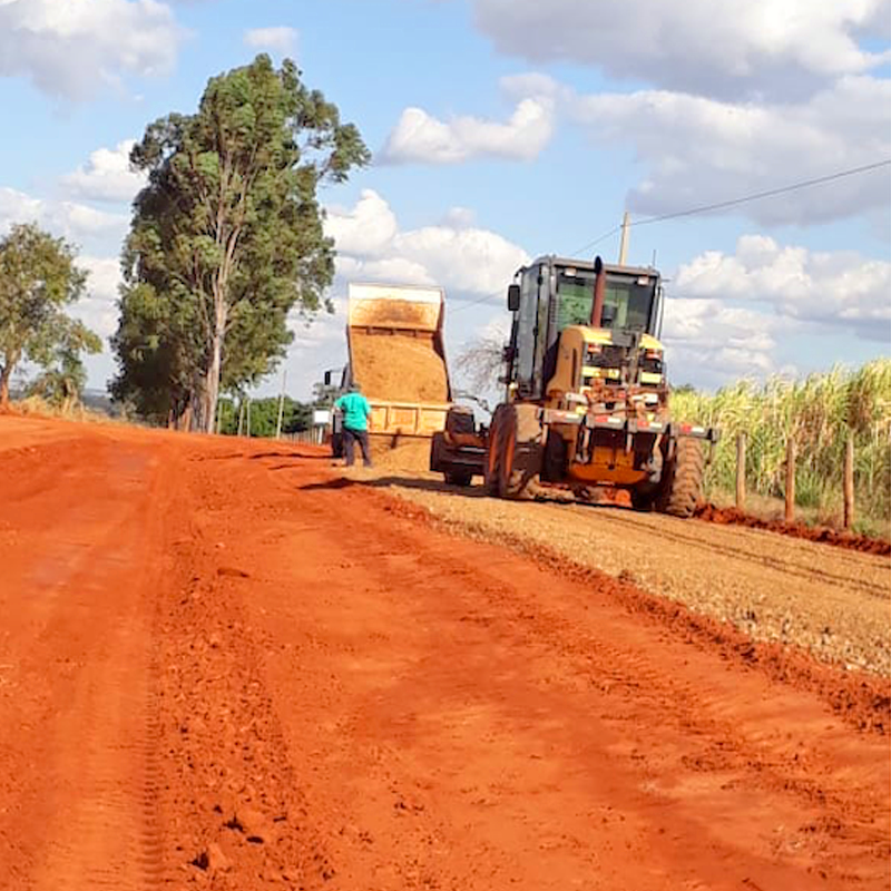 Estrada do Sapé é recuperada pela Prefeitura de Nova Aliança - Prefeitura Municipal de Nova Aliança-SP