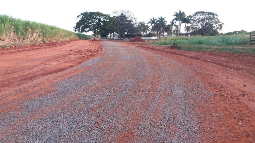 Entrada do Sapé em Nova Itapirema recebe melhorias