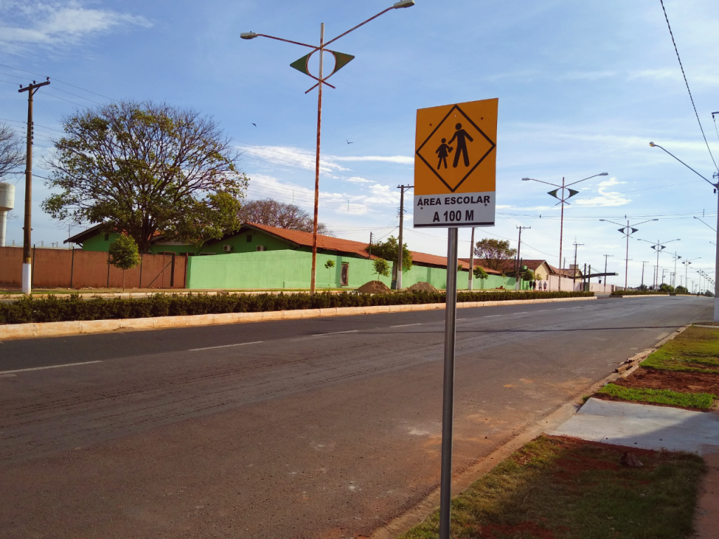 Nova Aliança investe na melhoria da sinalização de ruas e avenidas