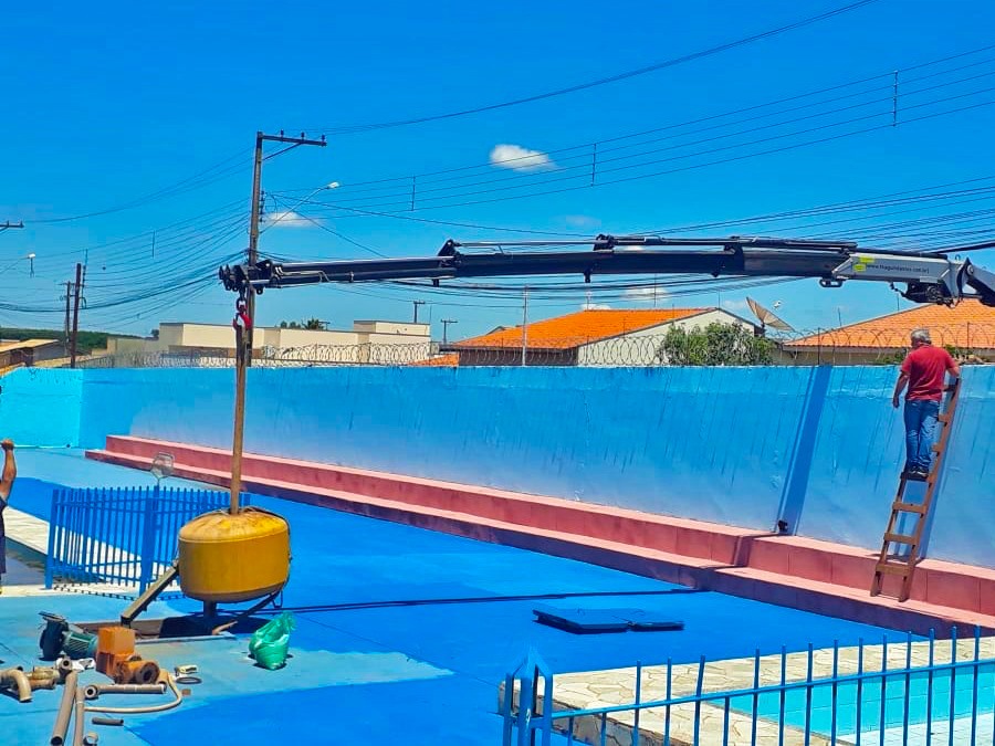 Piscina de Nova Aliança ganha filtros novos para tratamento da água - Prefeitura Municipal de Nova Aliança-SP