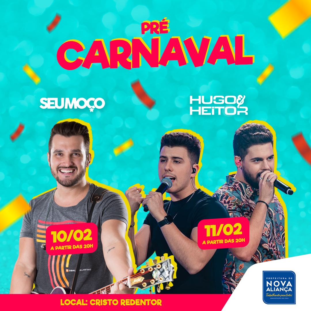 Pré Carnaval 2023 - Prefeitura Municipal de Nova Aliança-SP