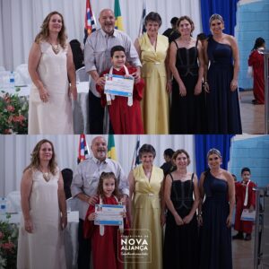 Noite de Formatura em Nova Aliança! 