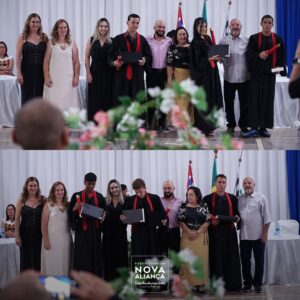 Noite de Formatura em Nova Aliança! 